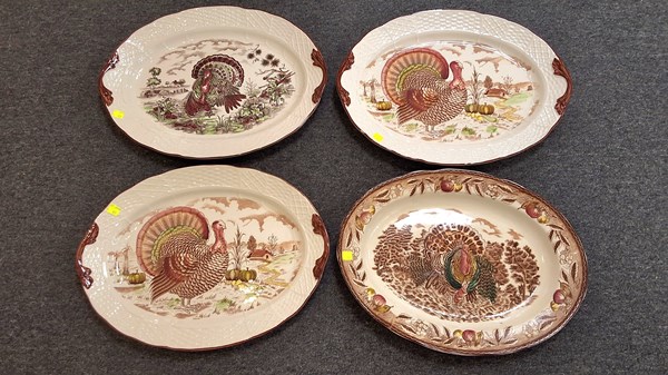 Lot 1392 - MEAT PLATTERS