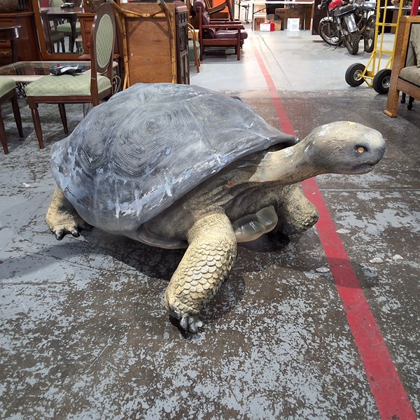 Lot 146 - TORTOISE SCULPTURE