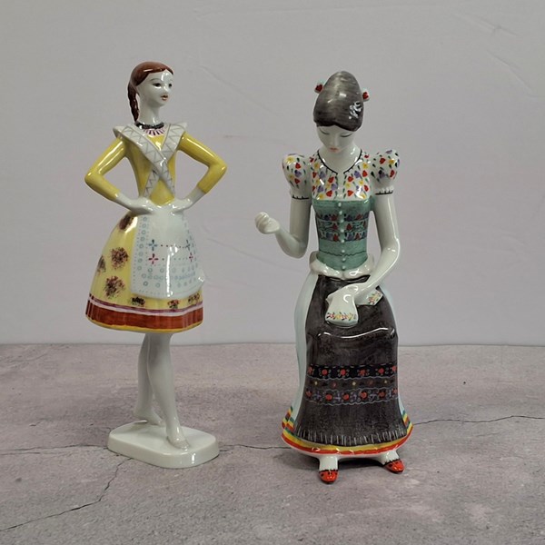 Lot 1270 - HOLLOHAZA FIGURES