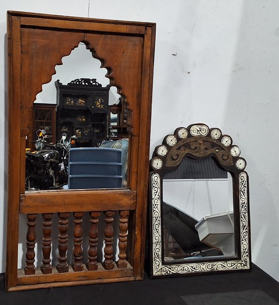 Lot 1099 - INDIAN MIRRORS