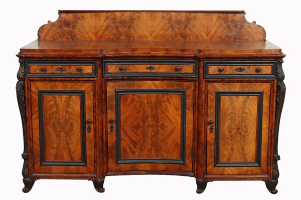 Lot 72 - WALNUT SIDEBOARD