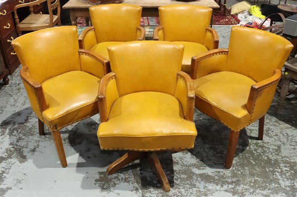 Lot 256 - TH BROWN CHAIRS