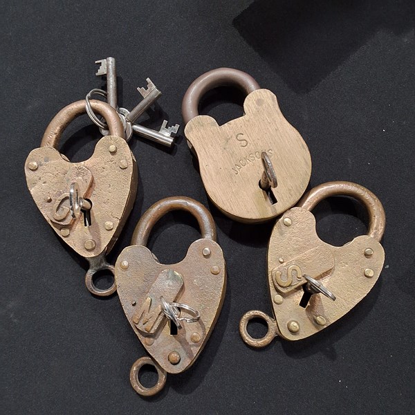 Lot 46 - RAILWAY PADLOCKS