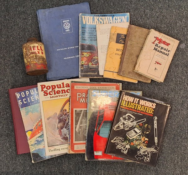 Lot 1243 - MOTORING MANUALS