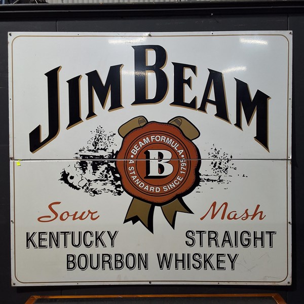 Lot 63 - JIM BEAM SIGN