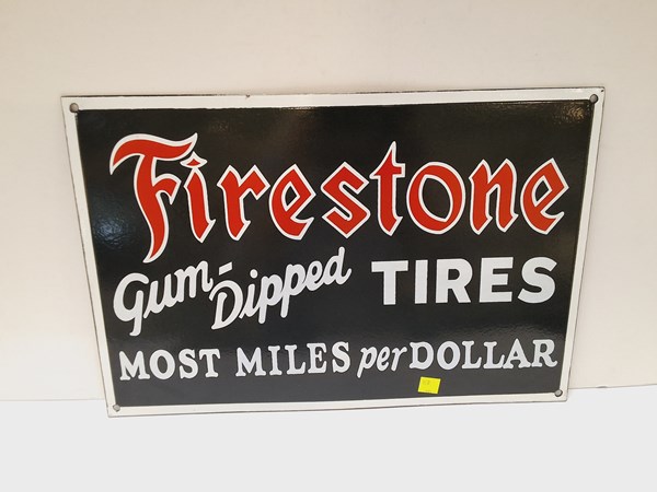 Lot 1086 - ENAMEL SIGN