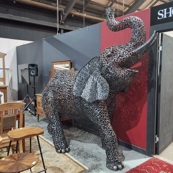 Lot 270 - ELEPHANT SCULPTURE