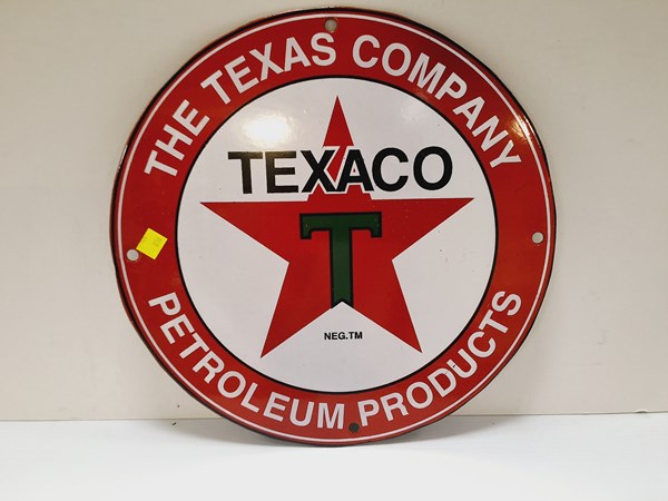 Lot 1085 - ENAMEL SIGN