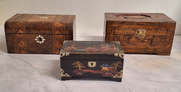 Lot 1280 - TIMBER BOXES