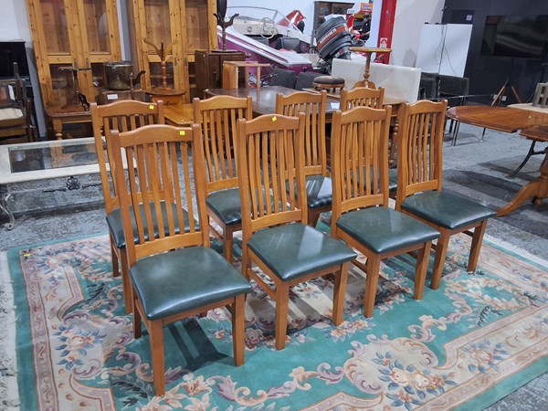 Lot 159 - SET OF DINING CHAIRS