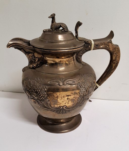 Lot 1060 - SILVER PRESENTATION JUG