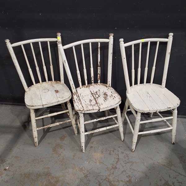 Lot 208 - KITCHEN CHAIRS