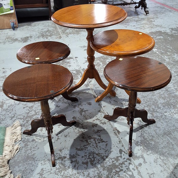 Lot 112 - WINE TABLES