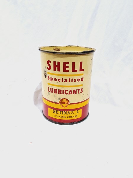 Lot 6 - SHELL GREASE TIN