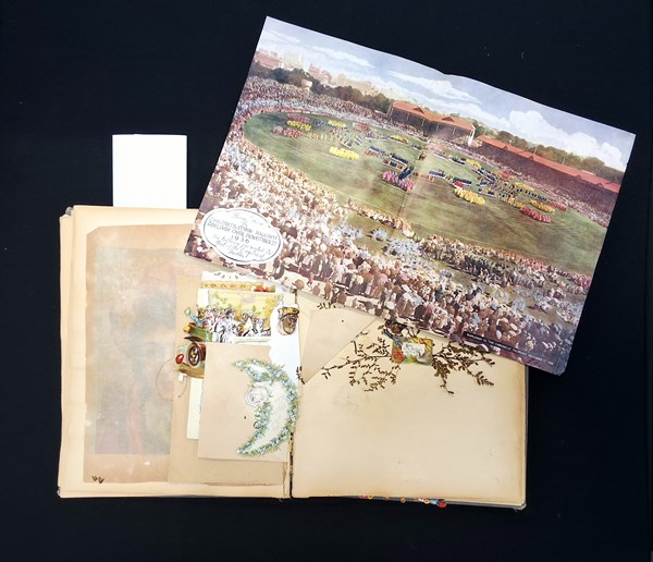 Lot 1153 - SCRAP BOOK