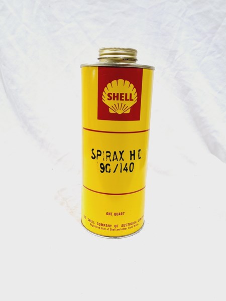 Lot 16 - SHELL OIL TIN