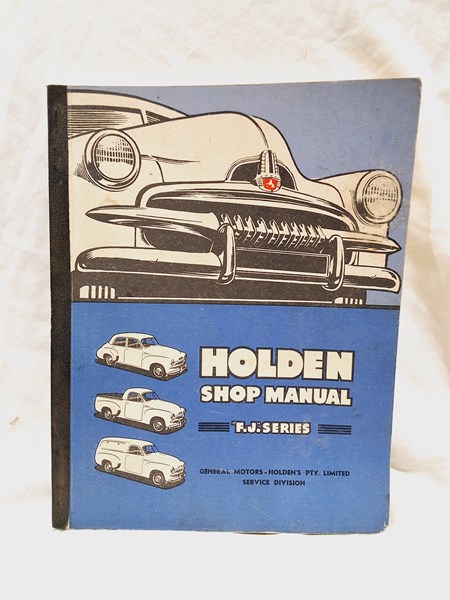 Lot 38 - HOLDEN WORKSHOP MANUAL