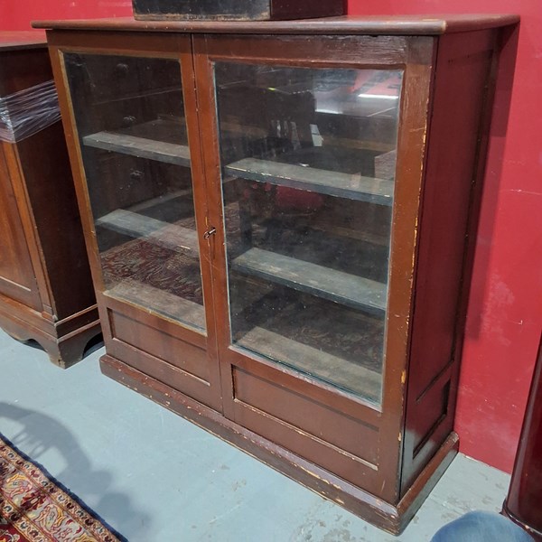 Lot 38 - BOOKCASE