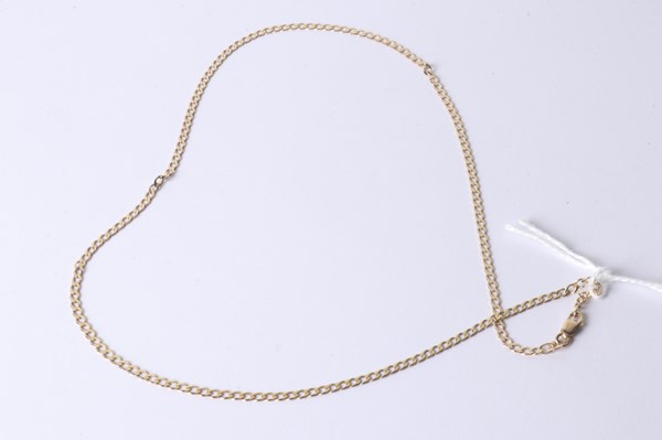 Lot 1014 - GOLD NECKLACE