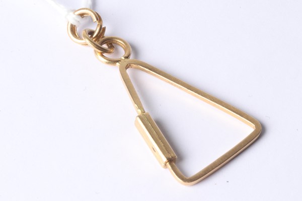 Lot 1021 - GOLD KEY HOLDER