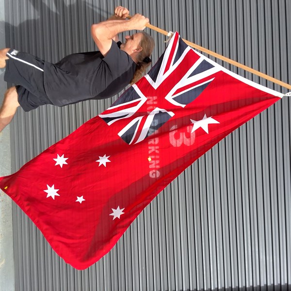 Lot 80 - AUSTRALIAN NAVAL FLAG