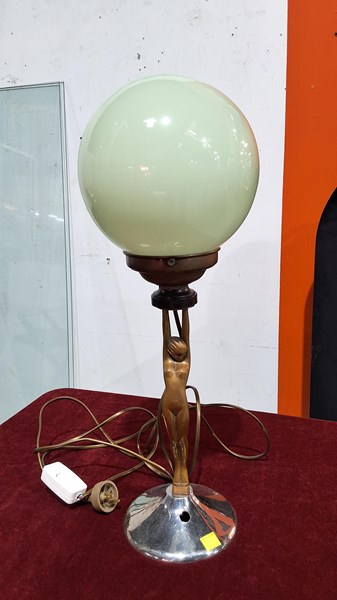 Lot 1336 - LADY LAMP