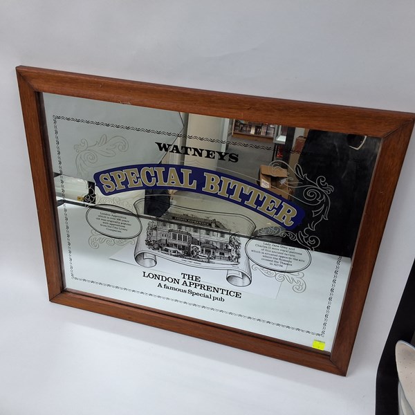 Lot 1399 - BAR ROOM MIRROR