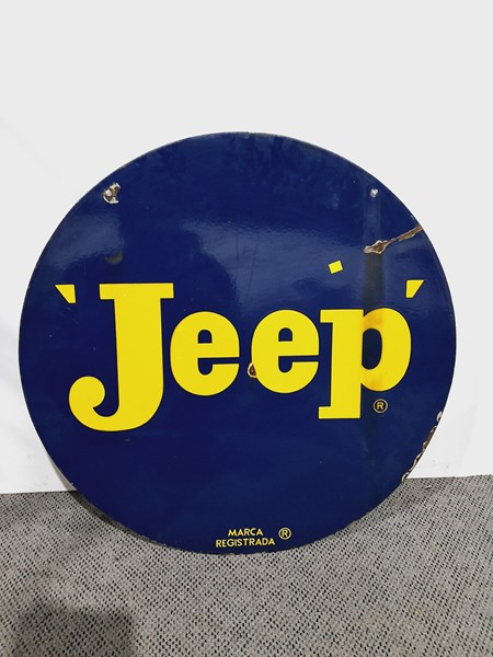 Lot 57 - ENAMEL SIGN