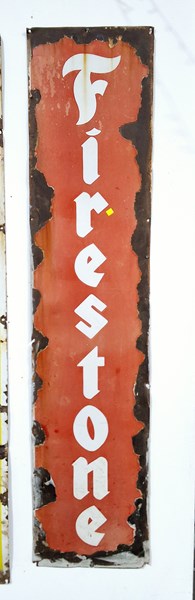 Lot 71 - ENAMEL SIGN