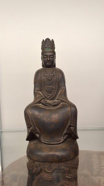 Lot 1276 - BRONZE FIGURE