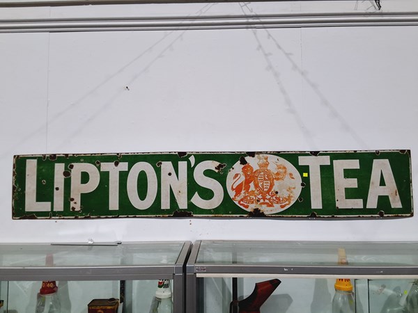 Lot 46 - ENAMEL SIGN