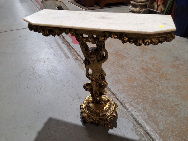 Lot 322 - CONSOLE TABLE