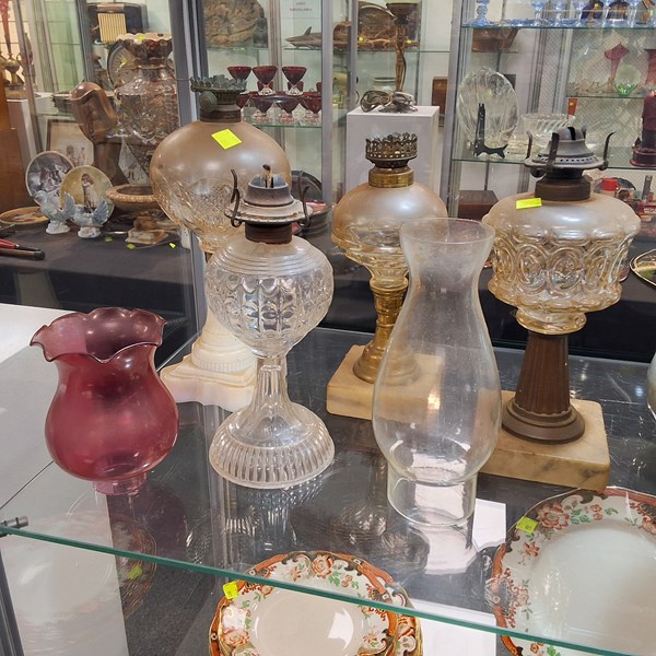 Lot 1203 - SPIRIT LAMPS