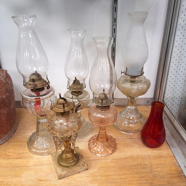 Lot 1263 - SPIRIT LAMPS