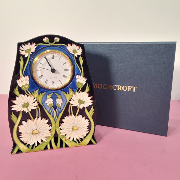 Lot 1300 - MOORCROFT CLOCK