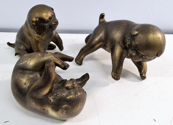 Lot 1283 - BRONZE FIGURES