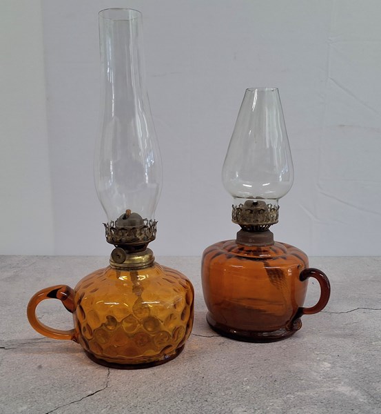 Lot 1384 - FINGER LAMPS