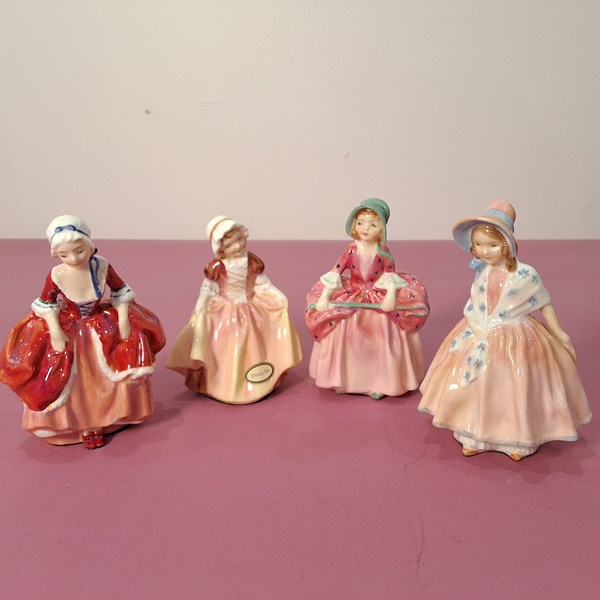 Lot 1240 - ROYAL DOULTON FIGURES (4)