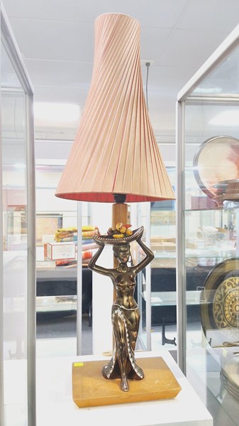 Lot 1410 - LADY LAMP