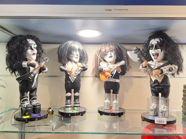 Lot 1231 - KISS SOUND ALIKE DOLLS