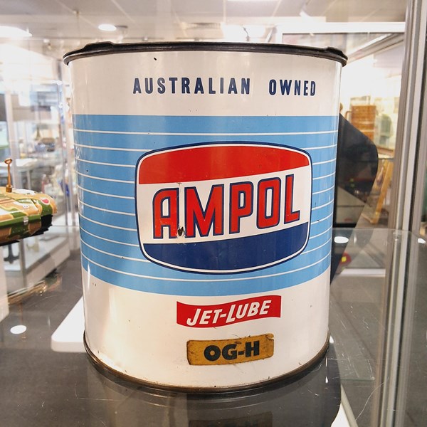 Lot 1244 - AMPOL JET-LUBE TIN