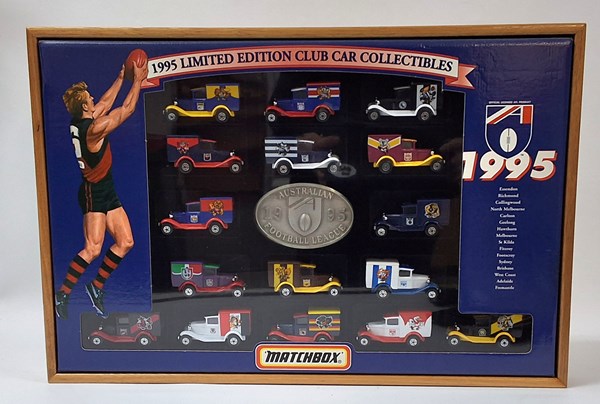 Lot 1441 - AFL MATCHBOX COLLECTABLES