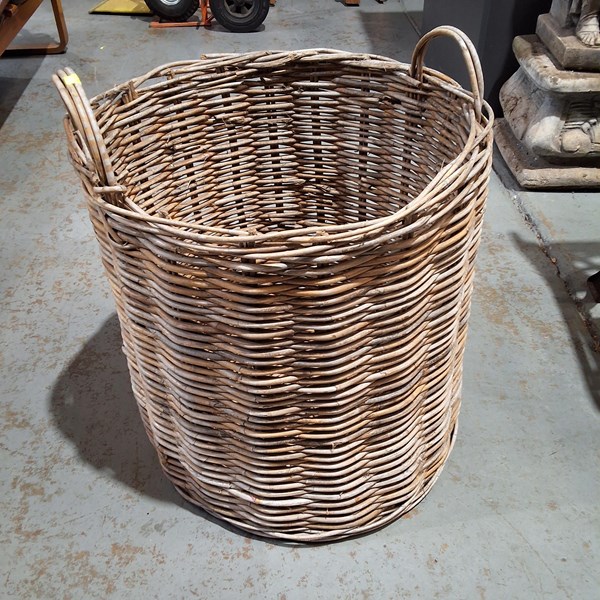 Lot 232 - CANE BASKET