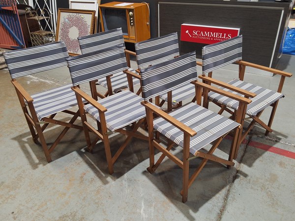 Lot 299 - DIRECTORS CHAIRS