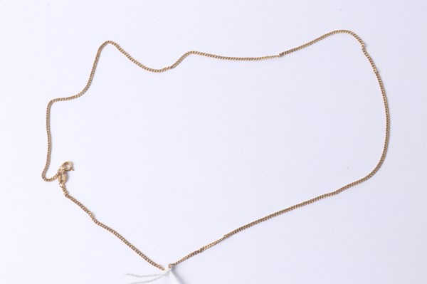 Lot 1039 - GOLD NECKLACE