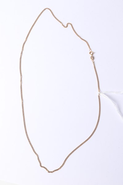 Lot 1043 - GOLD NECKLACE