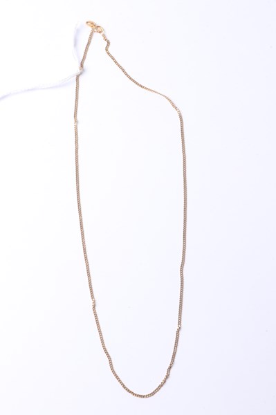 Lot 1034 - GOLD NECKLACE