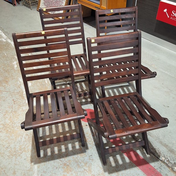 Lot 297 - PATIO CHAIRS