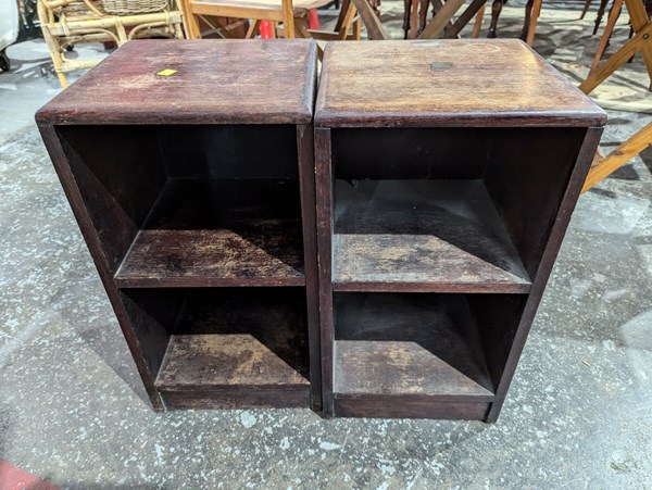 Lot 230 - PAIR OF BEDSIDES