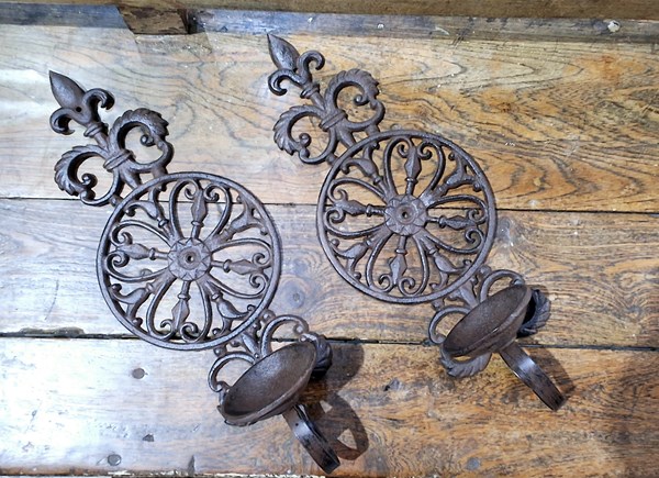 Lot 30 - WALL SCONCES